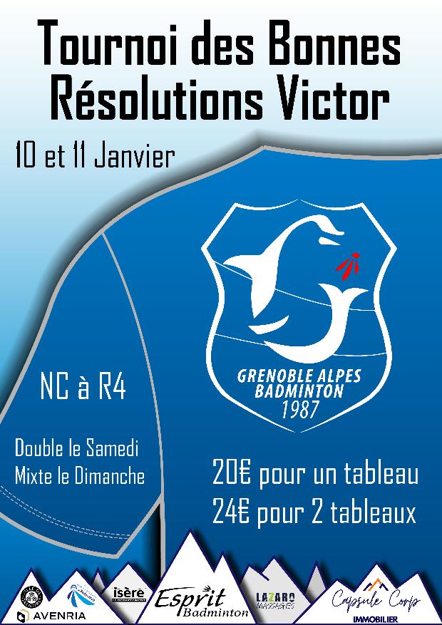 Tournoi des bonnes résolutions Victor